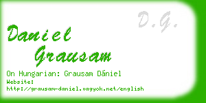 daniel grausam business card